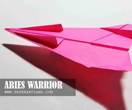 Aries Warrior Paper Plane