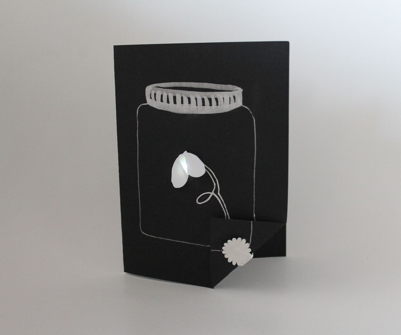 Firefly Card with Conductive Ink