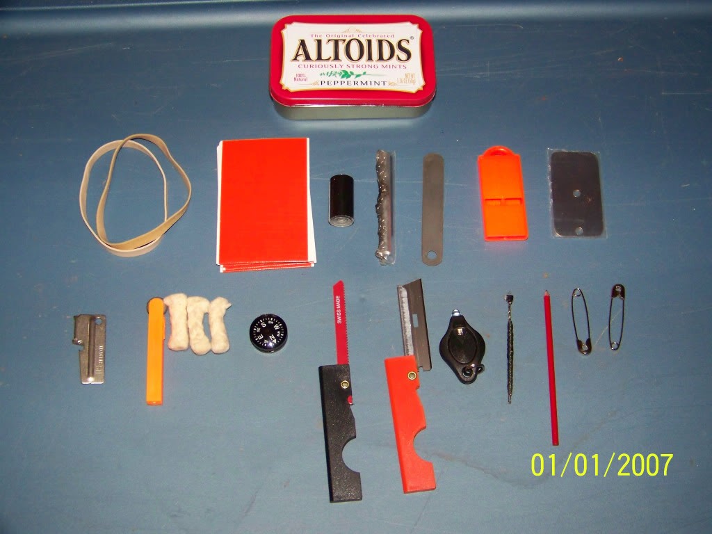 Surival Series: Basic Altoid Survival Kit