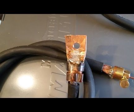 1$ DIY cable lug