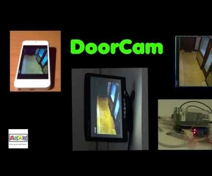Old PC Accessories + Raspberry PI = DoorCam & Surveillance Kit **updated 2016** 