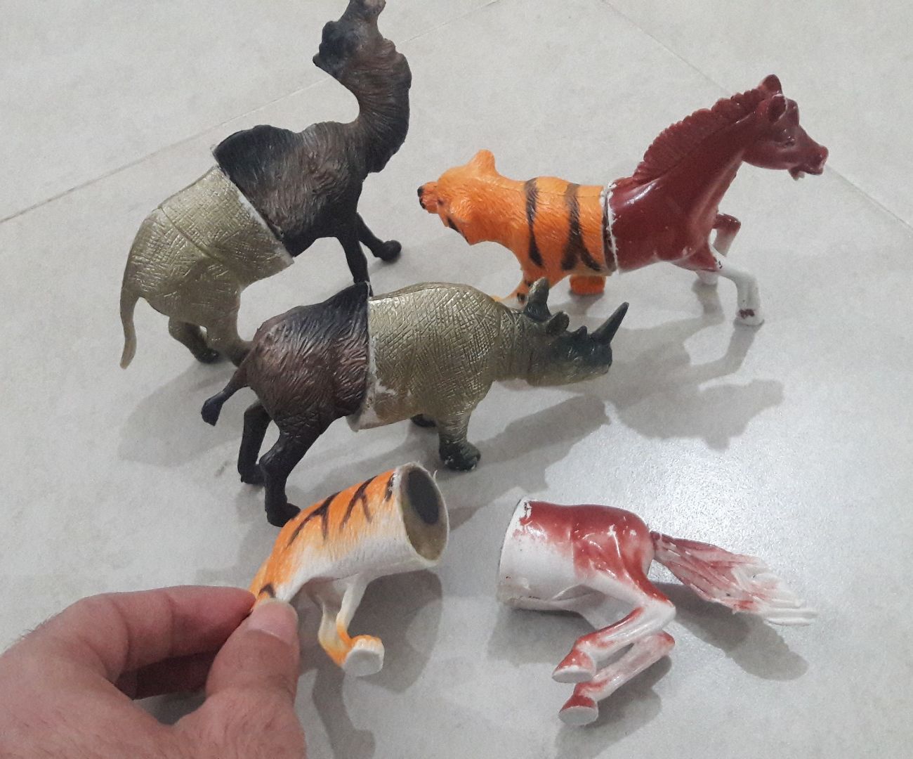 Mix and Match Magnetic Animal Toys