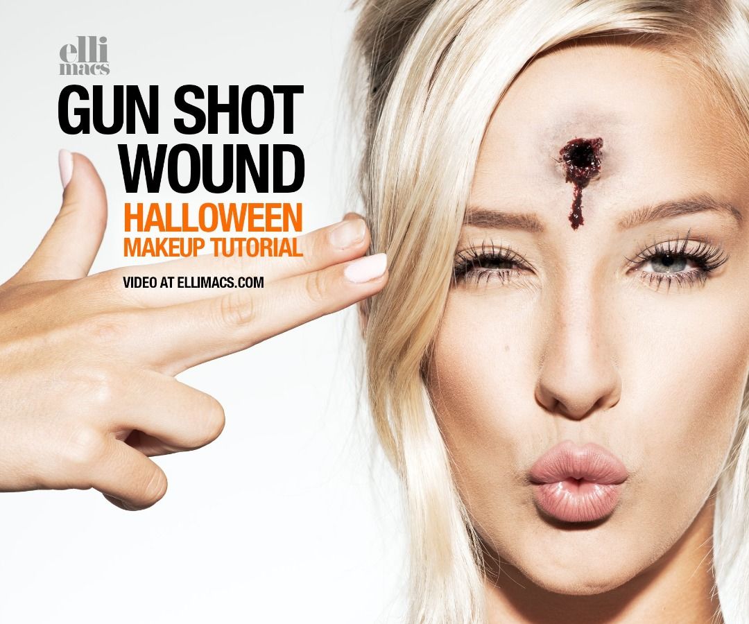 Gun Shot Wound - SFX Makeup Tutorial