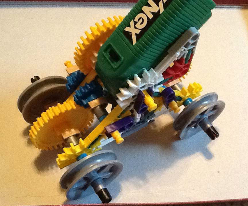 K'nex Rail Cart