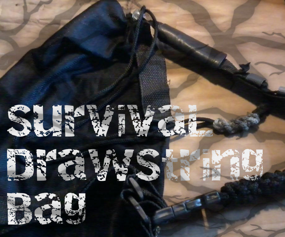 Survival DrawString Bag