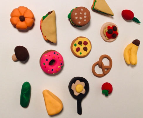 Miniature Clay Food 
