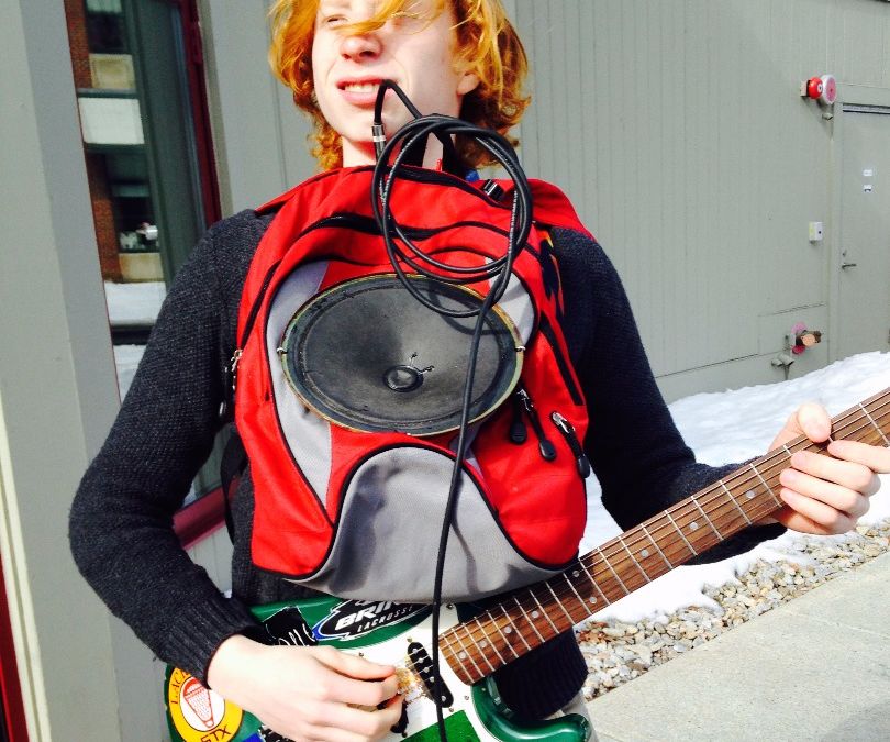 The Sound Sack - A Portable Backpack Amplifier