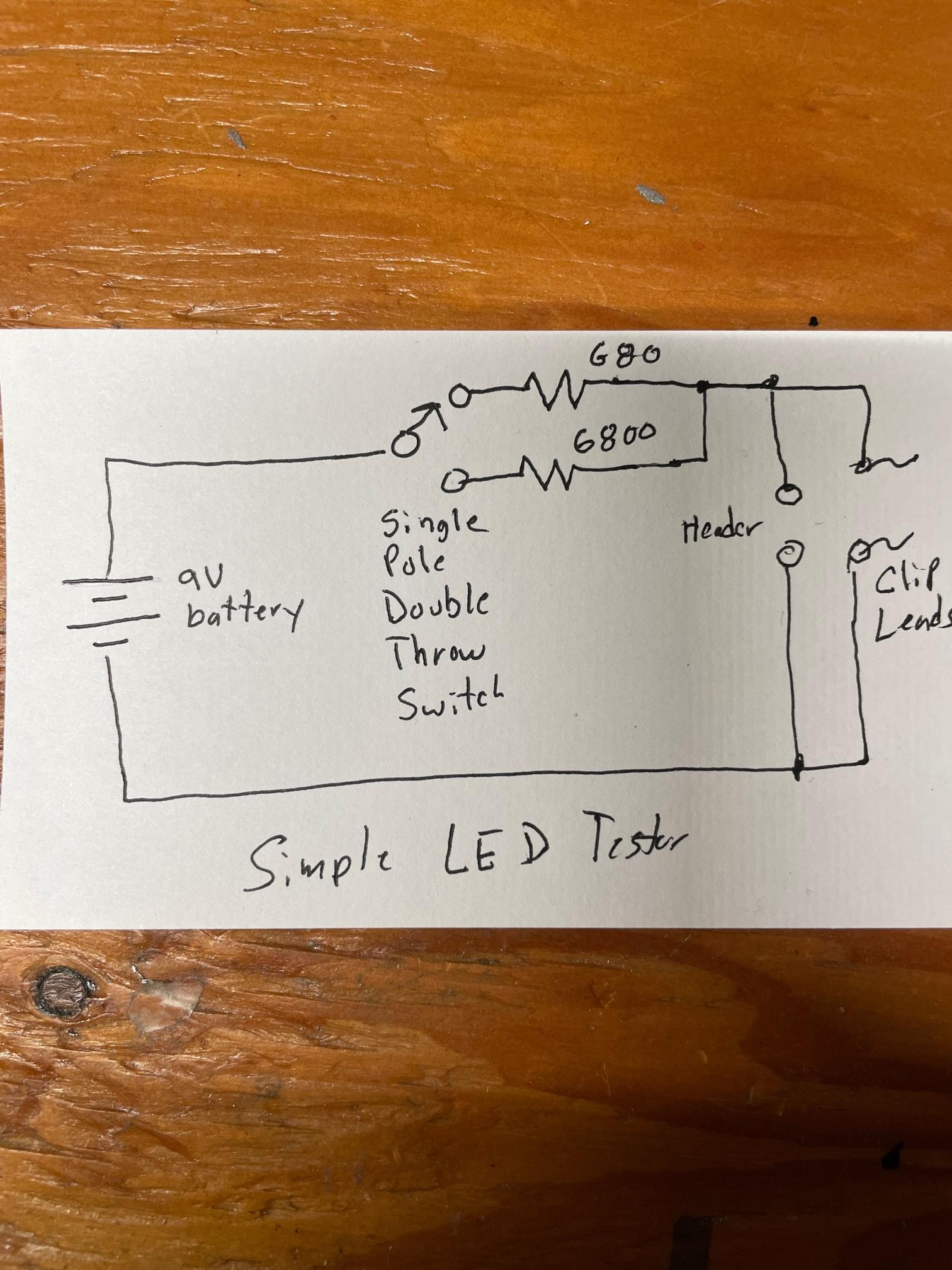 Simple LED Checker