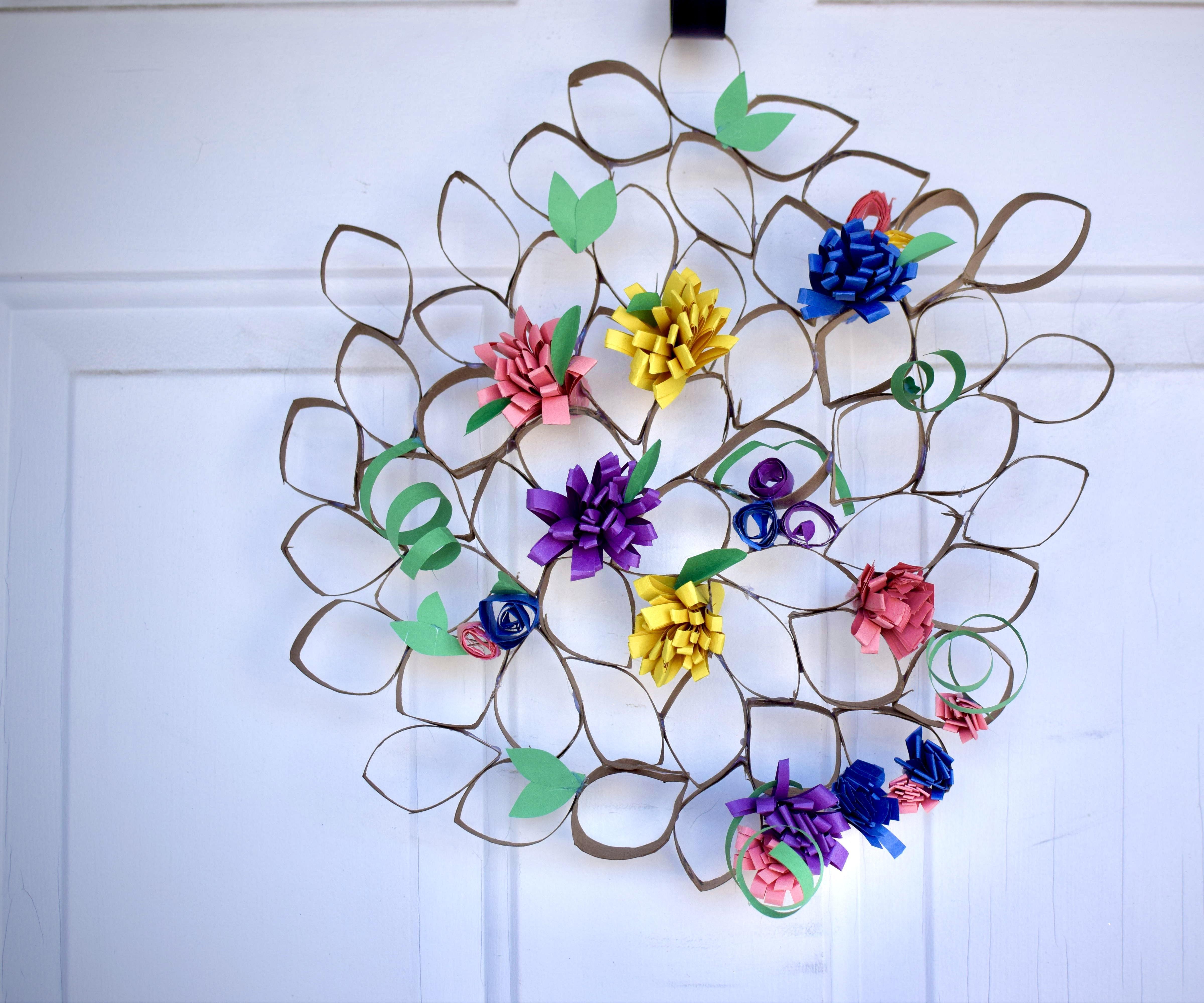 Spring Paper Wreath 