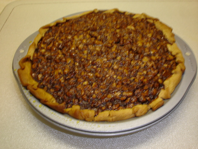 Northern Black Walnut Pie