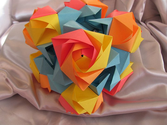 How to Make an Origami Transforming Rose Cube!