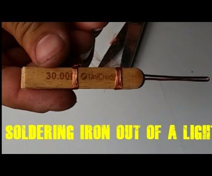 How to Make a Mini Soldering Iron