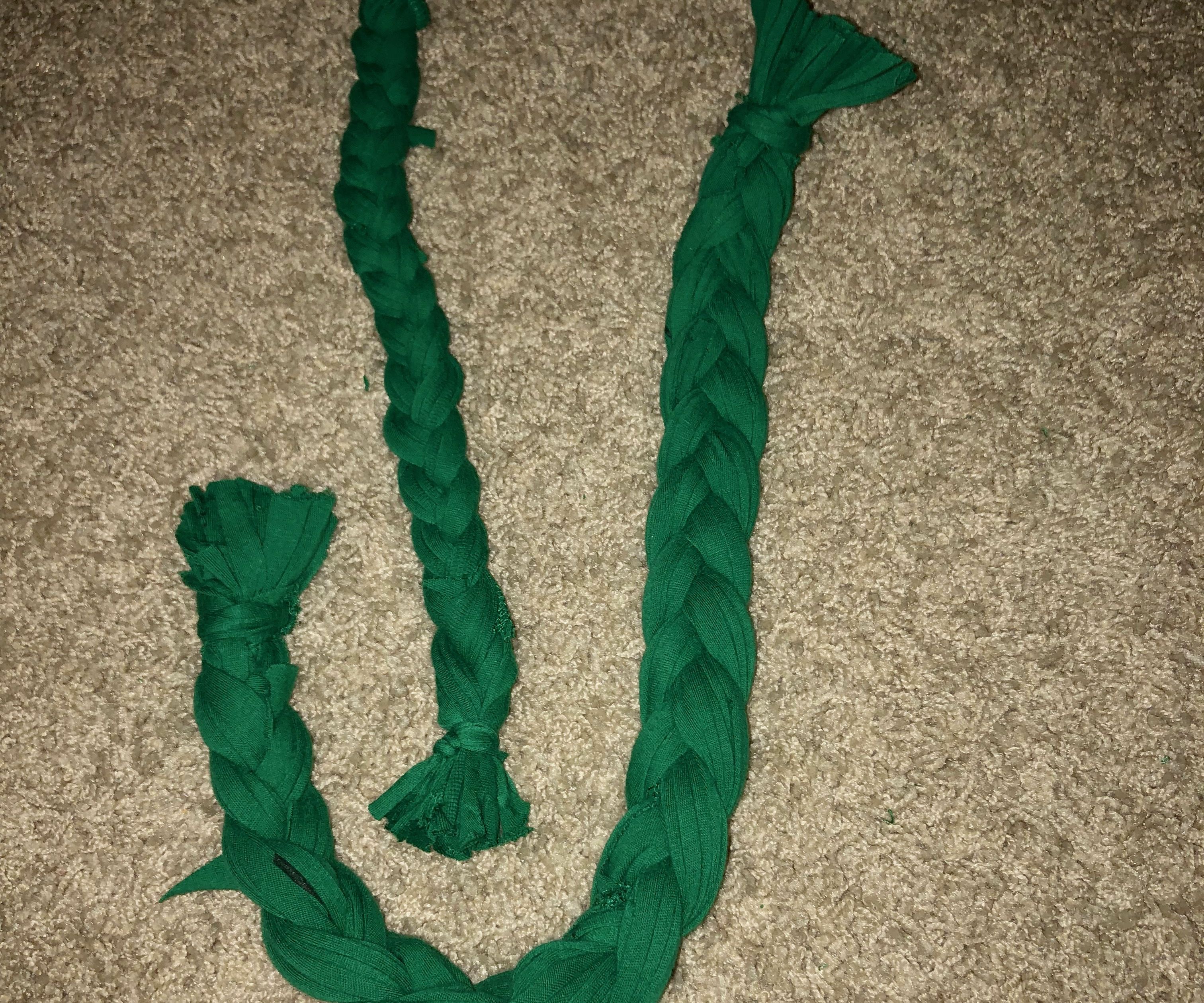 Braided T-Shirt Dog Toy