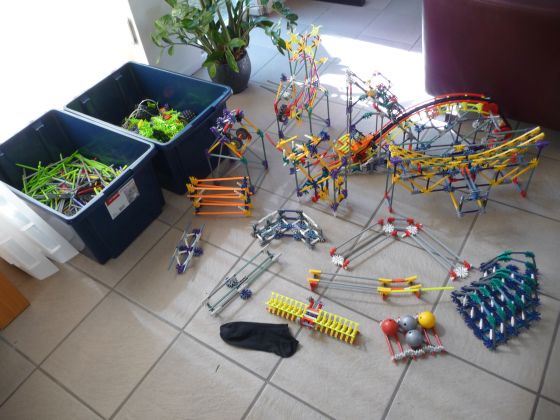 Knex Extra Ball Machine Elements