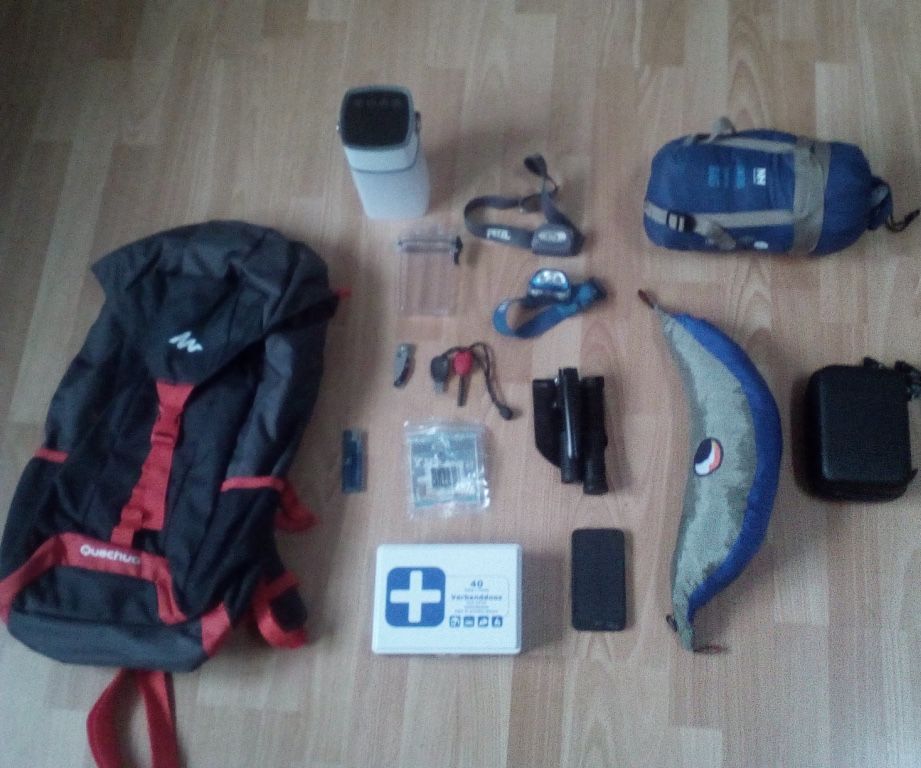 My 48h Bushcraft / Bivouac Backpack