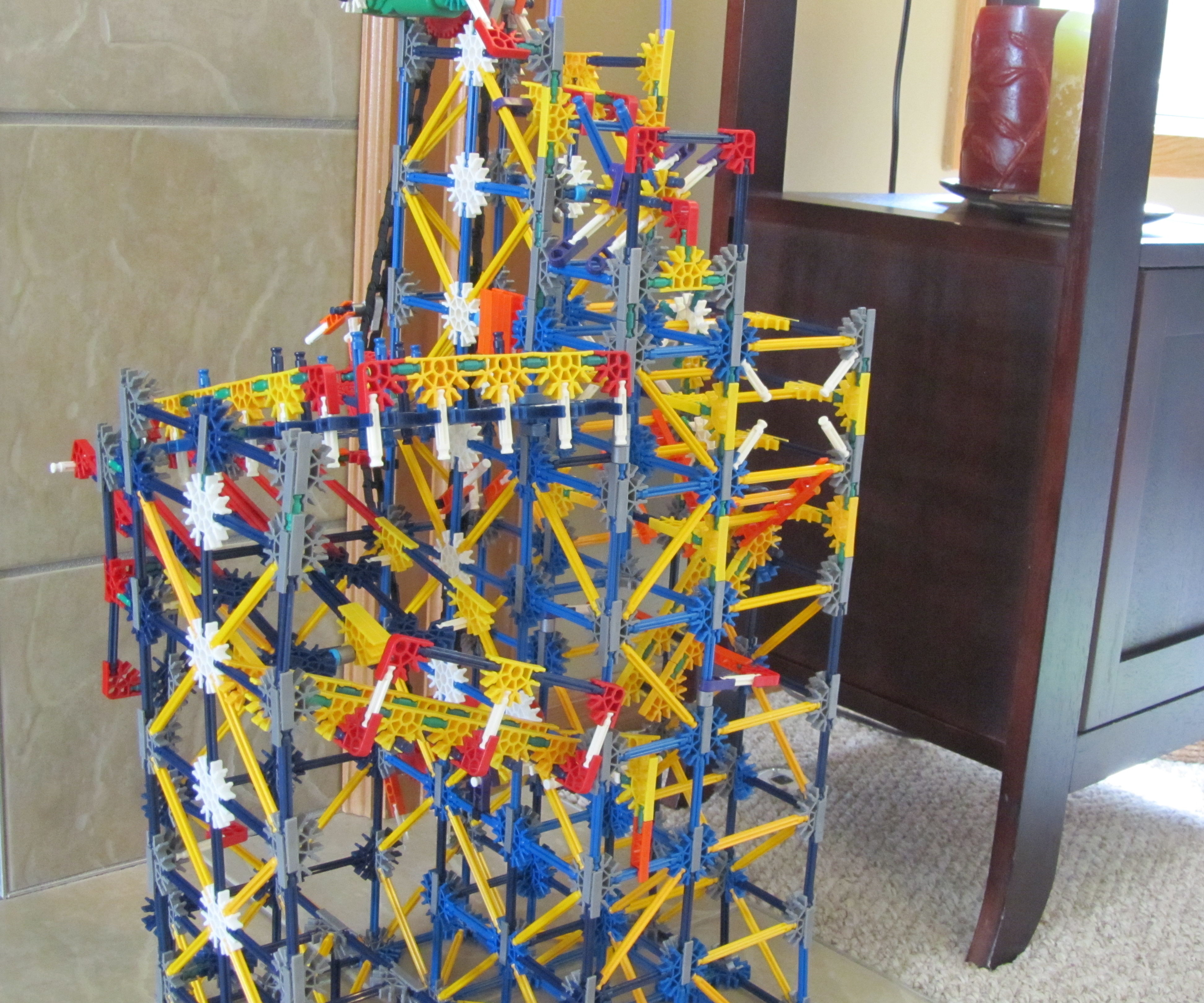 K'nex Ball Machine Maze Mania W/ Instructions