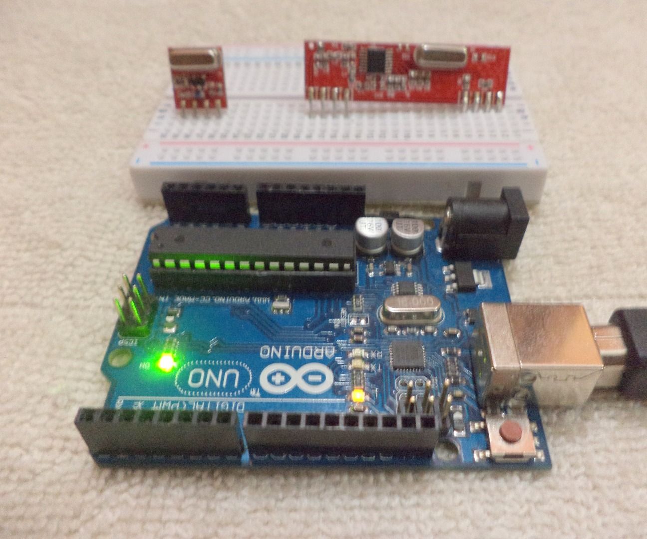 Radio Frequency controlled LED