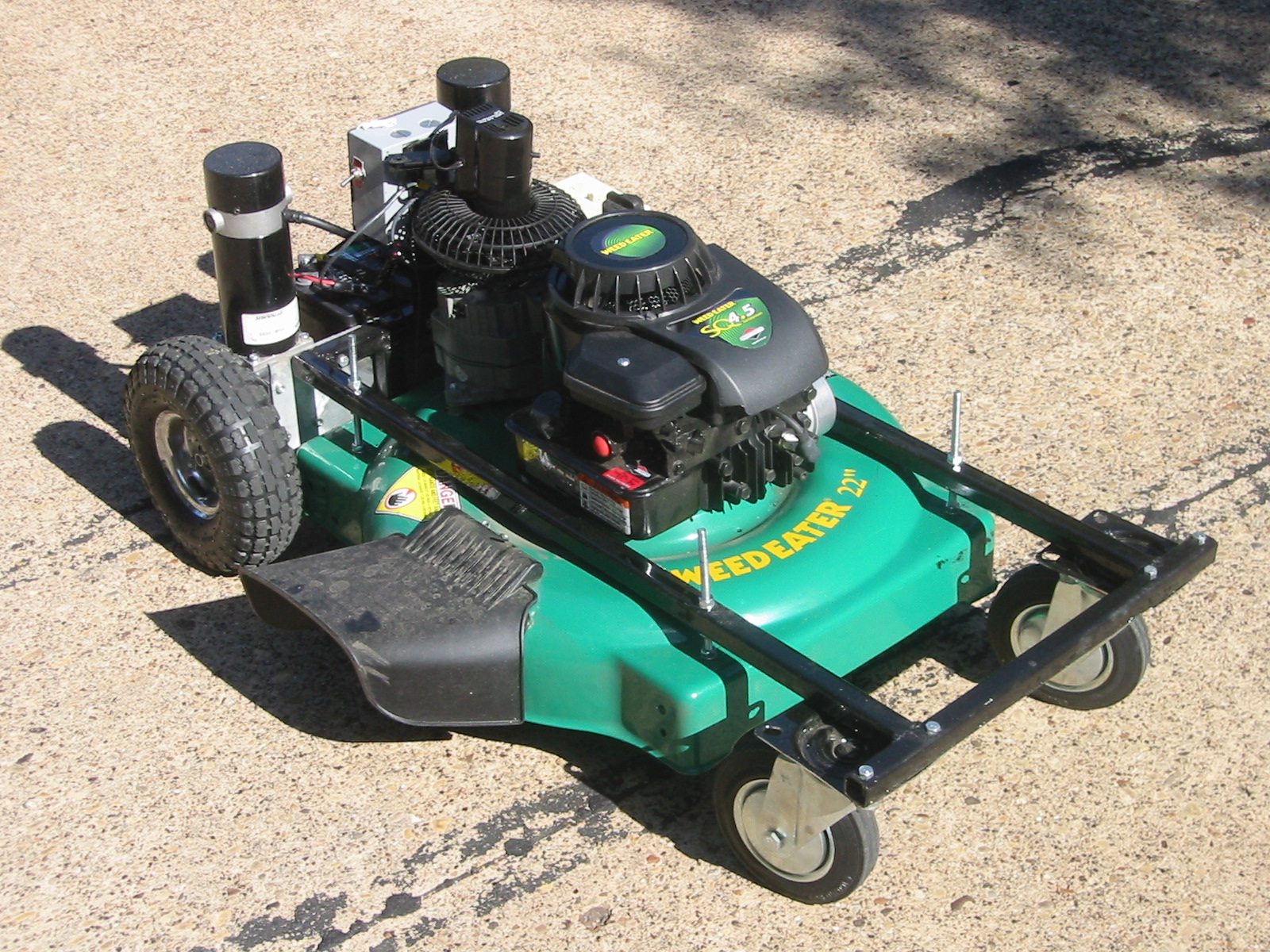 Remote Controlled Lawnmower