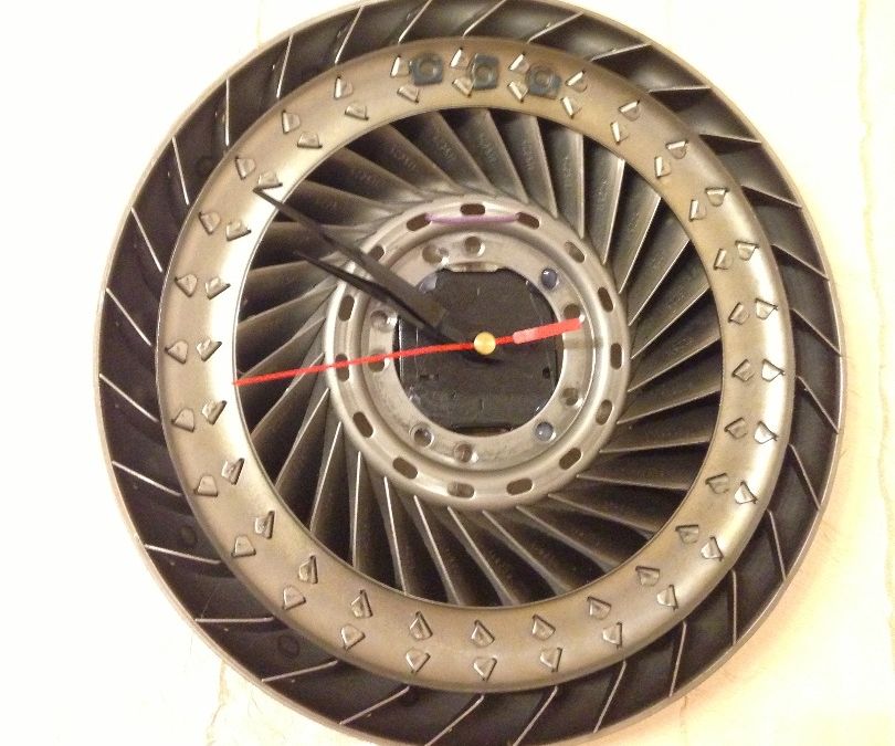 Torque converter clock