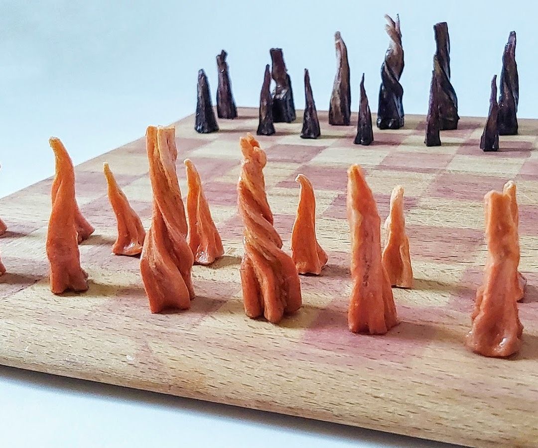 Carrot DIY Chess Set