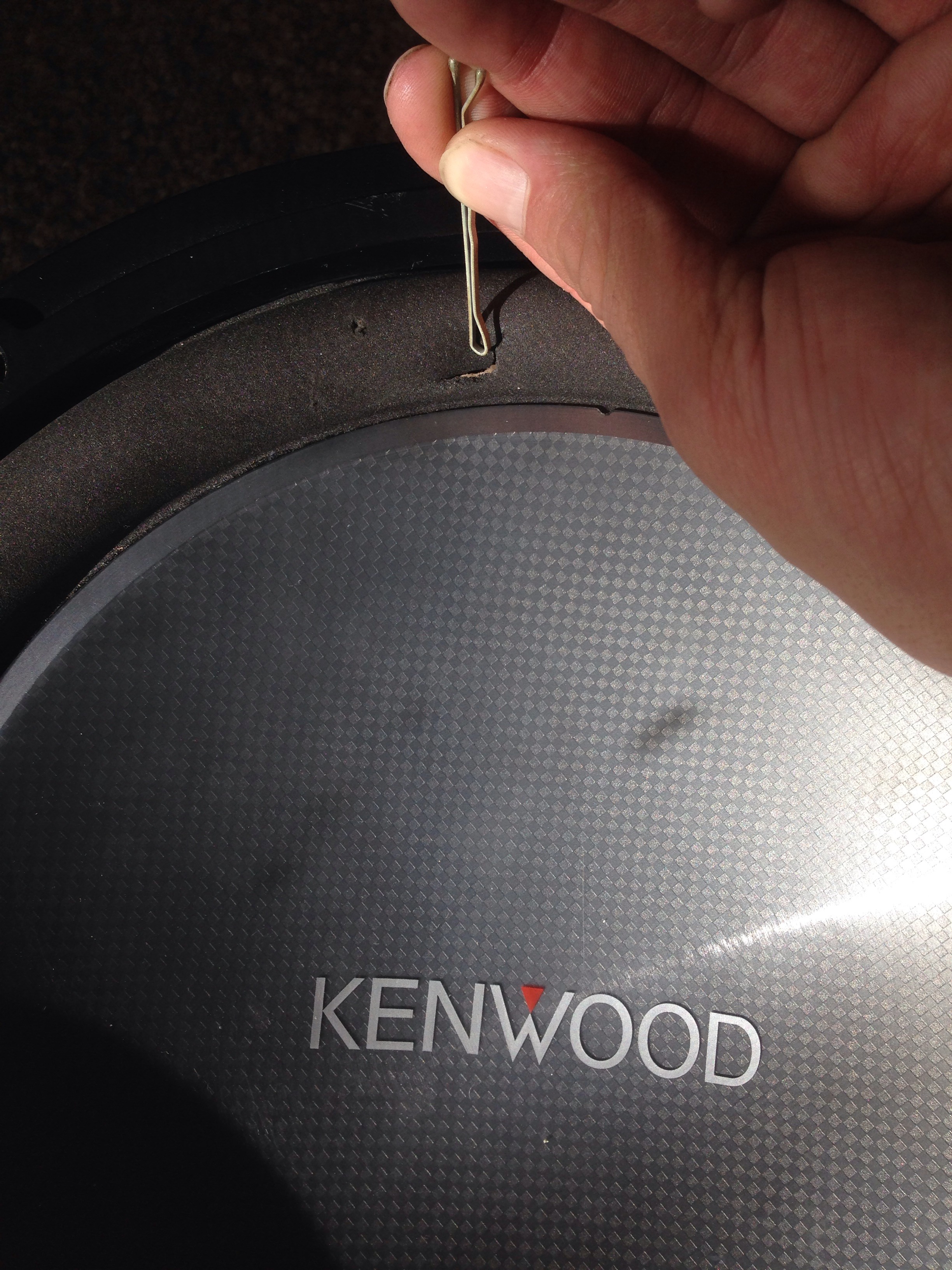 Subwoofer Foam Repair