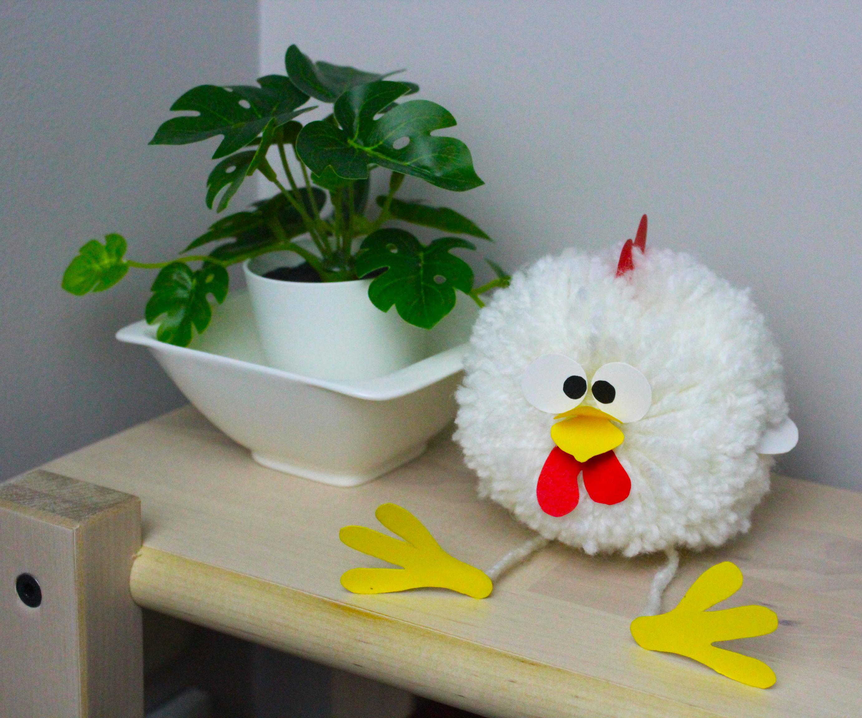 How to Make a Yarn Cockerel 