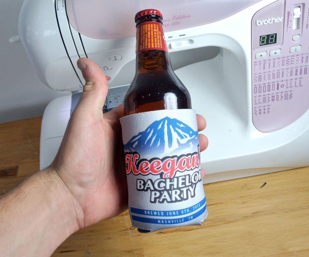 How to make an American style Koozie Stubby Holder
