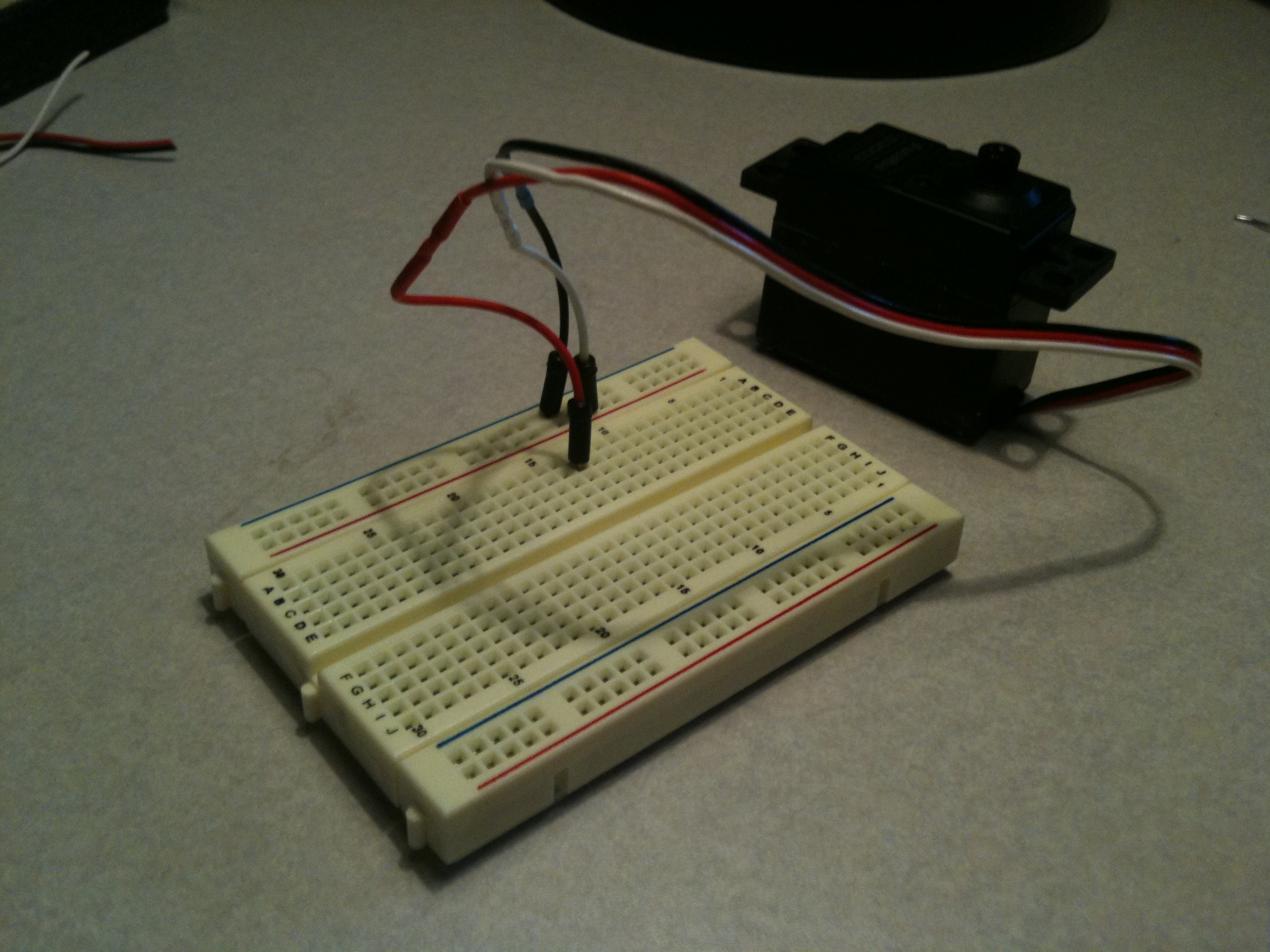 Breadboard Servo