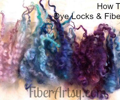 Locks of Many Colors! How to Kettle Dye Wool and Fiber