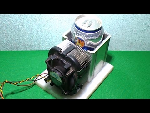 Homemade Mini USB Fridge Frefrigerator Peltier Cooler Free Energy Generator Thermoelectric Chiller D