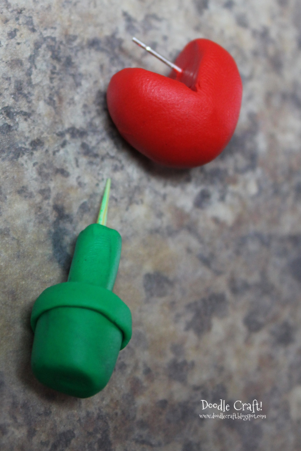 piranha plant mario brothers polymer clay bake oven hard earrings geekery geek video games crafts (17).JPG