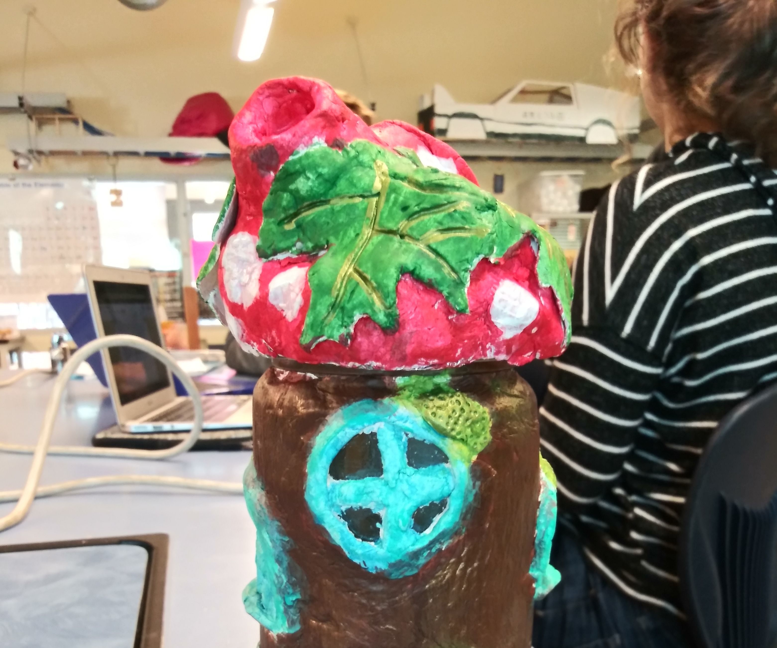 Clay Fairy House