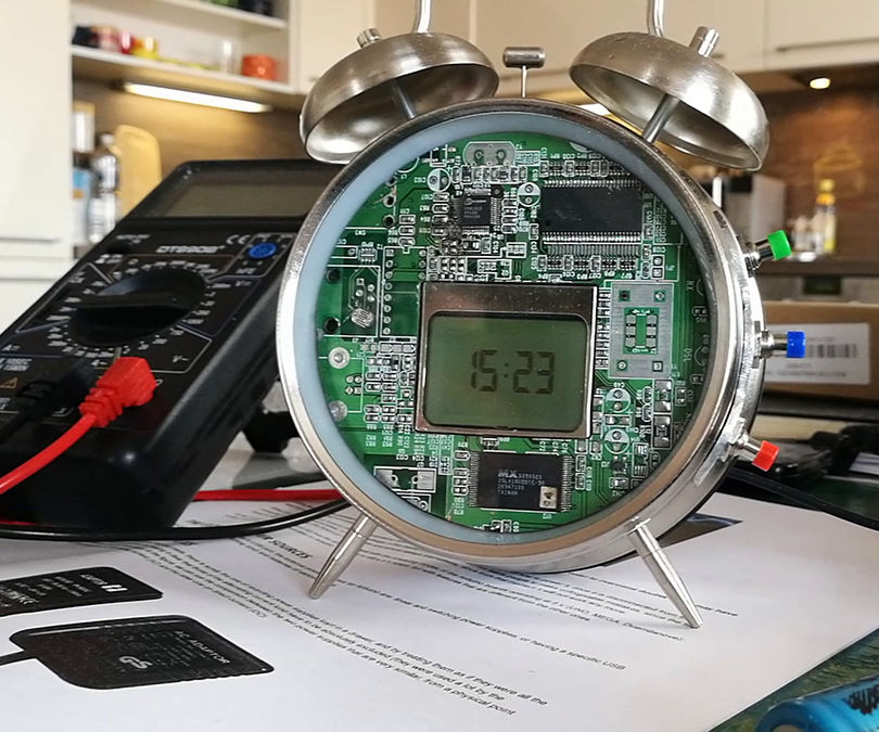 Weather Forecast Clock Using Old Alarm and Arduino
