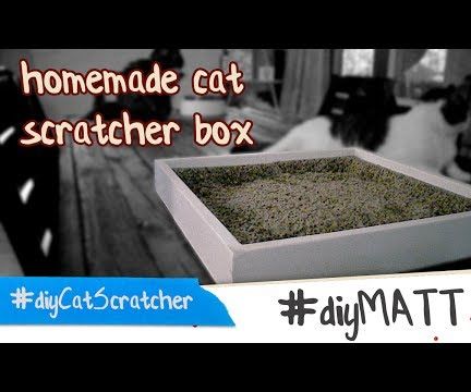 Homemade Cat Scratcher