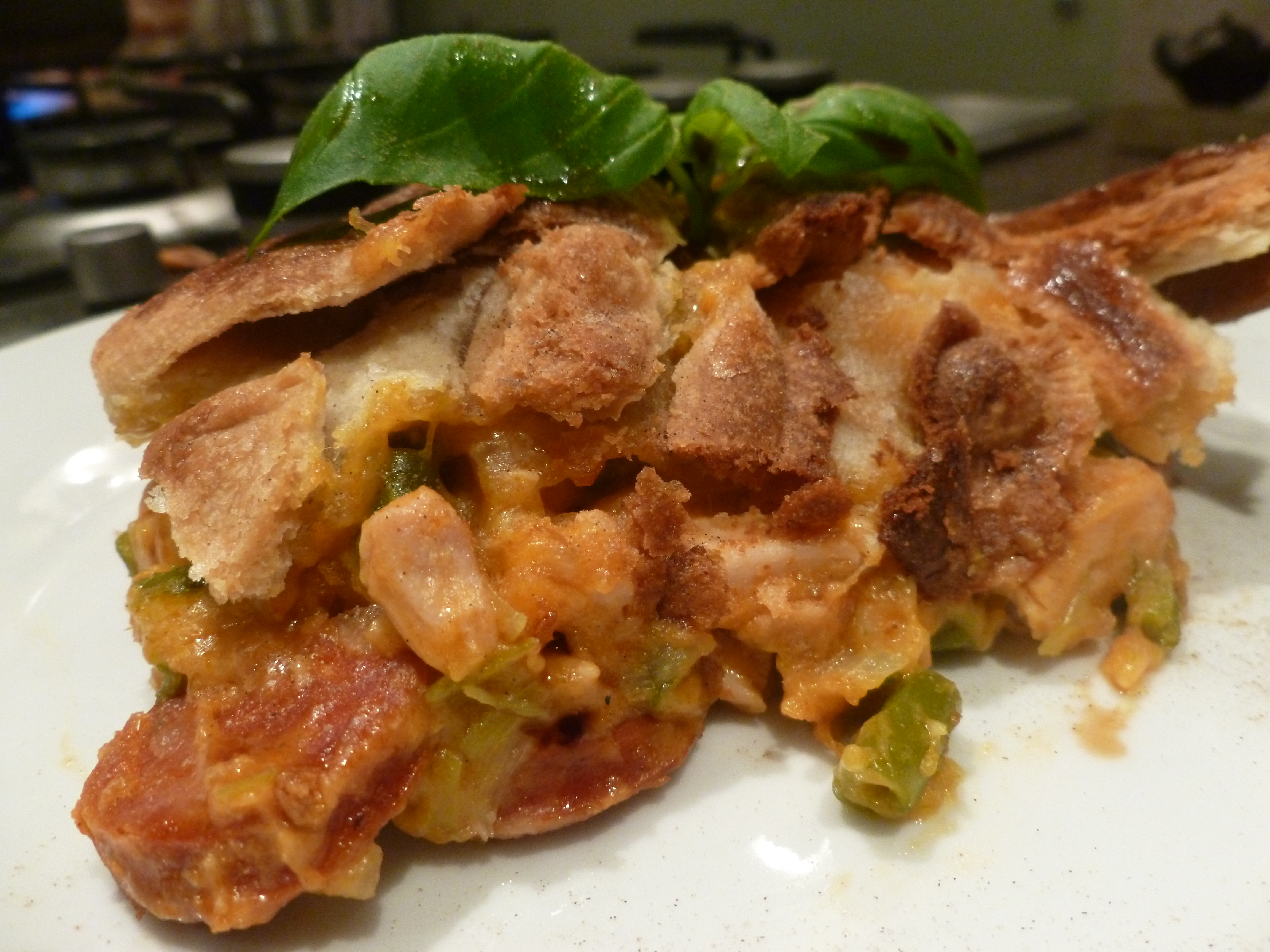 Chicken Pot Pie with Chorizo