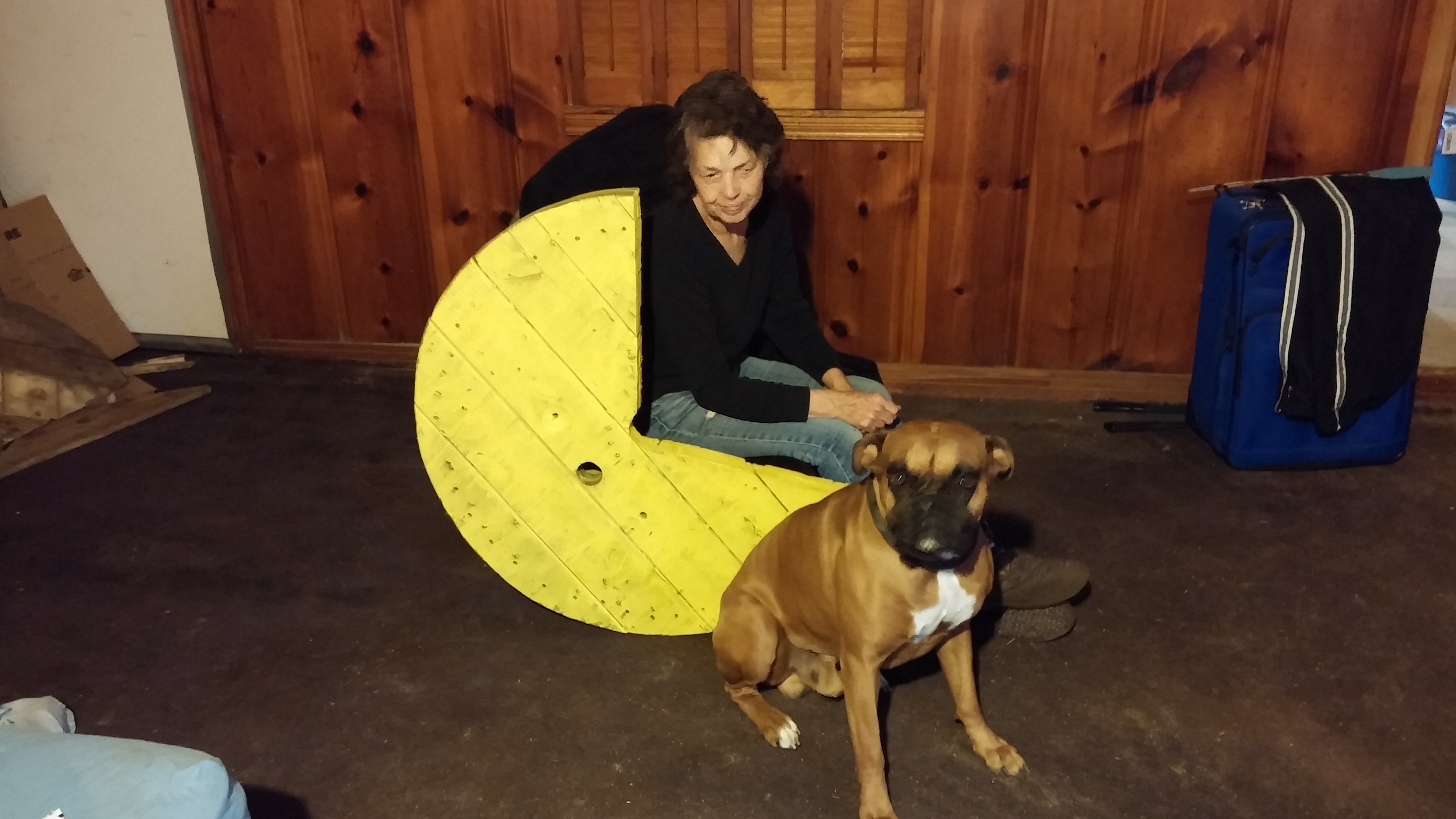 Pac-Man Rocking Chair