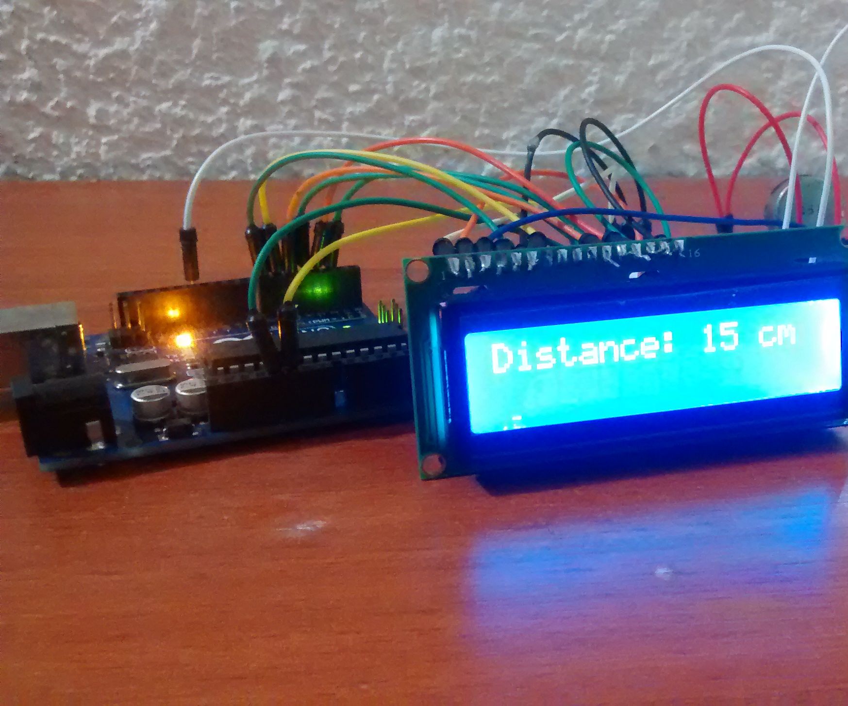Garage parking sensor