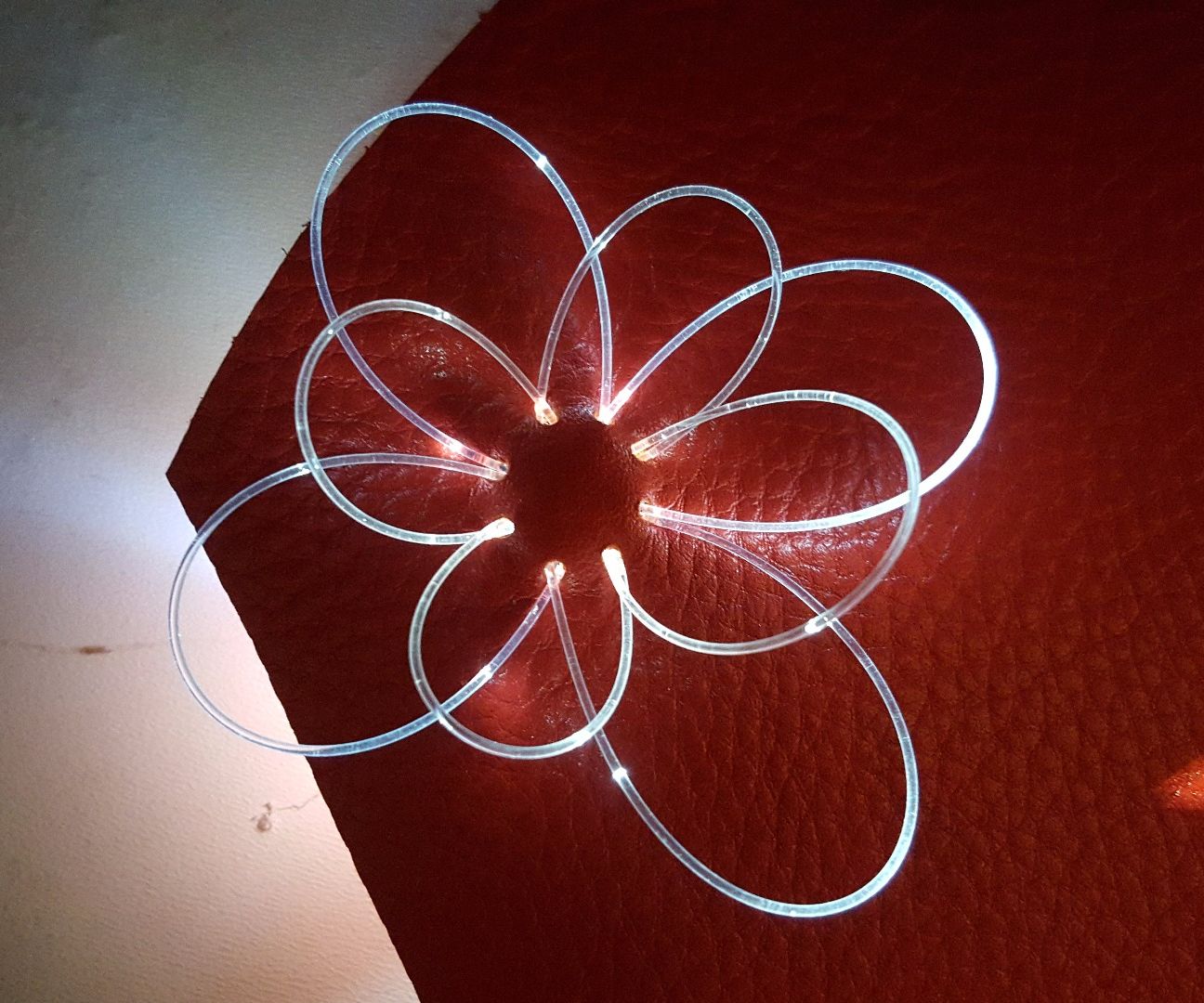 Make a Fiber optic Flower