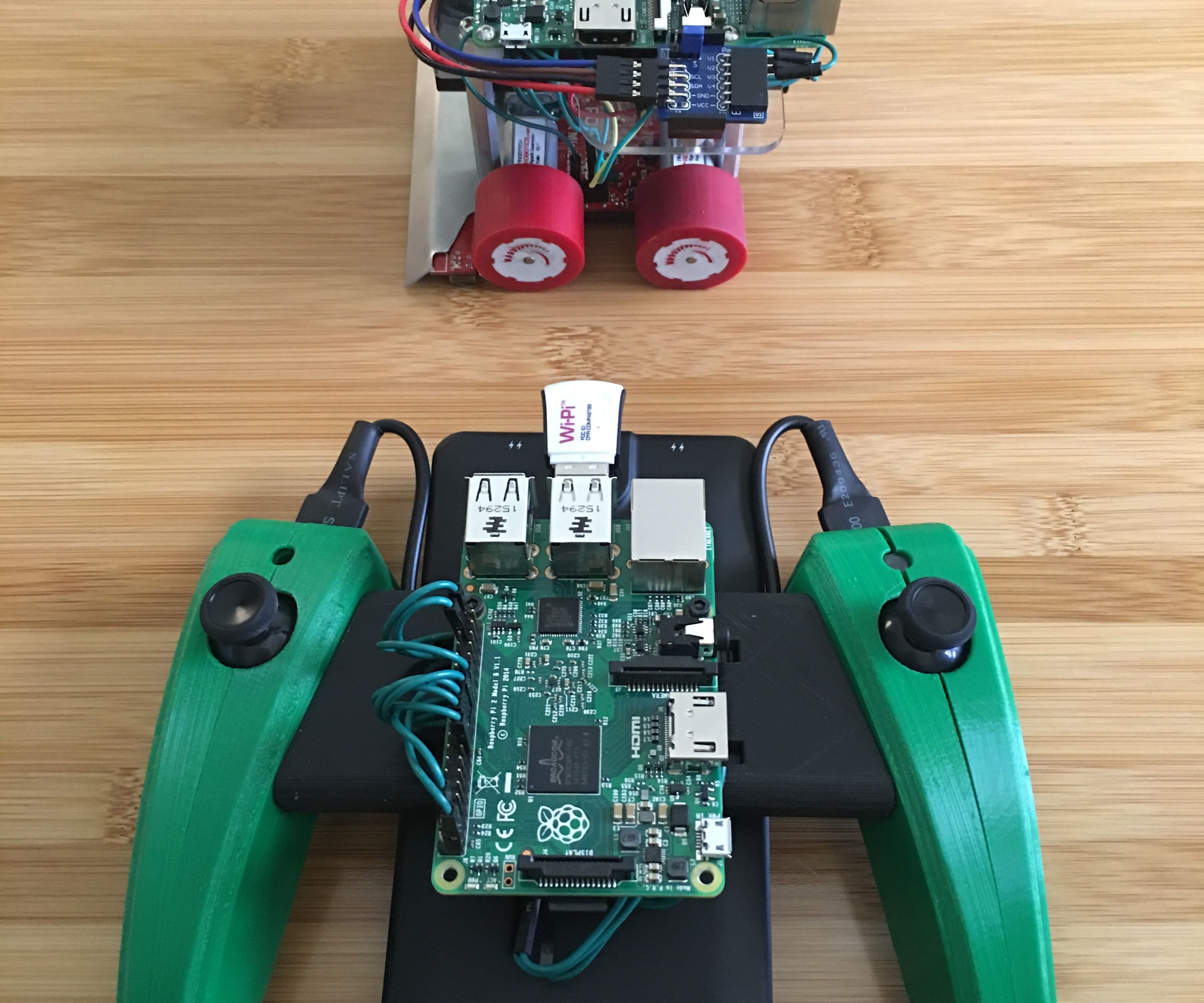 Raspberry Pi SumoBot