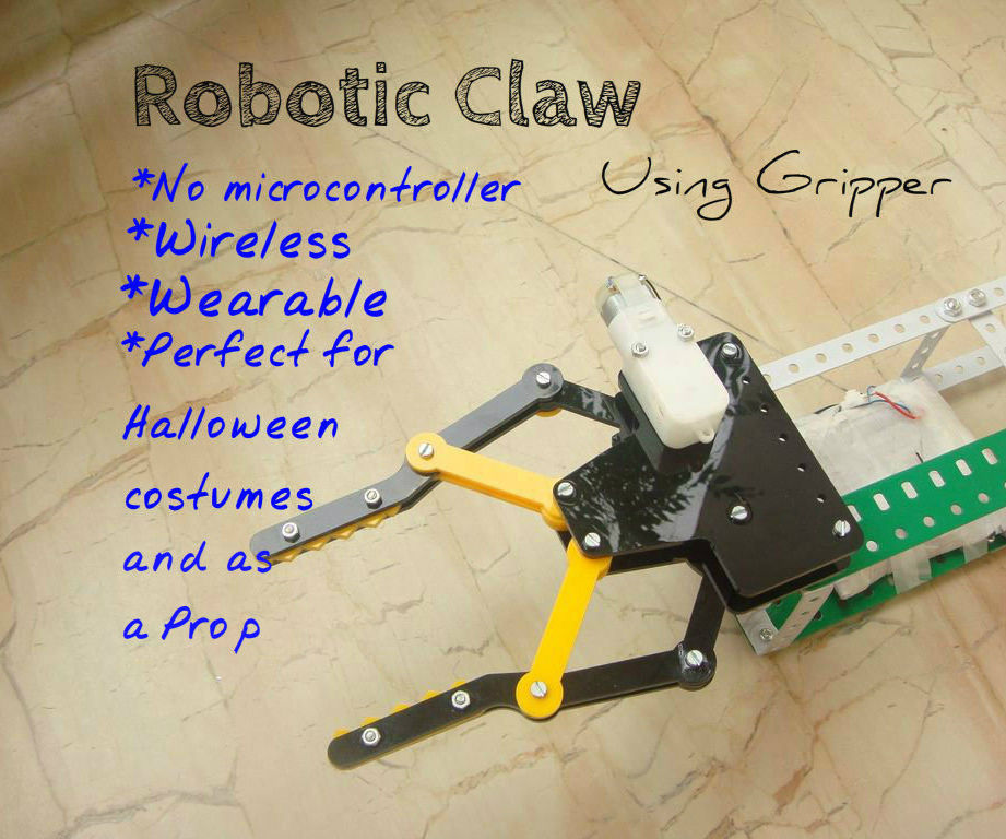 Halloween robotic claw