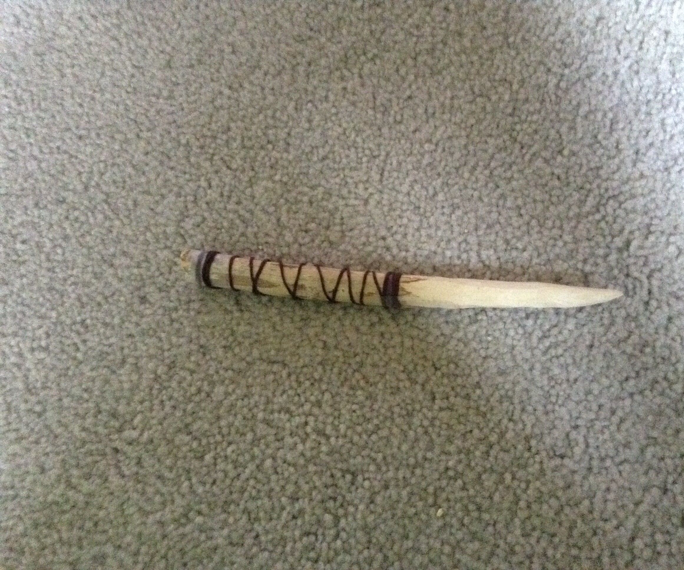Wooden knife
