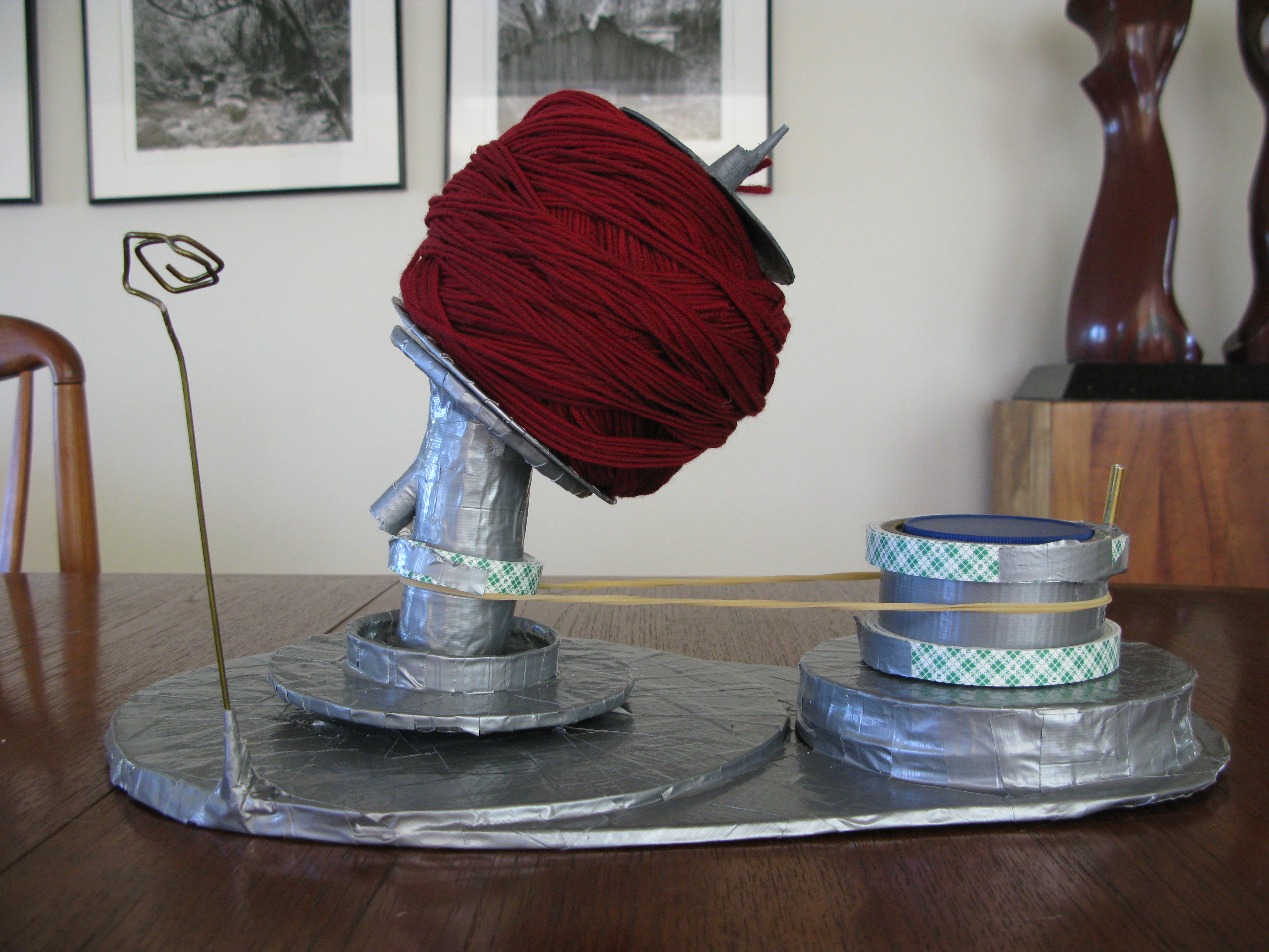 Make Your Own Yarn Winder for Center Pull Balls