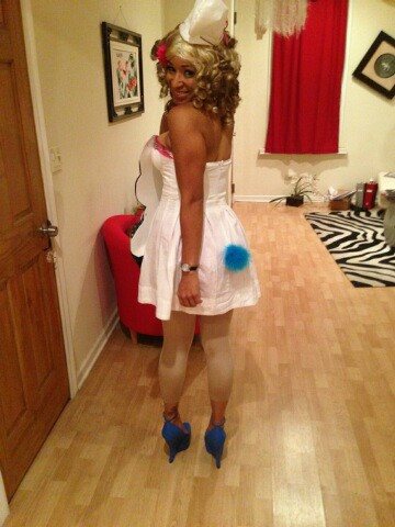 Katy Perry Smurfette Costume Halloween 2013