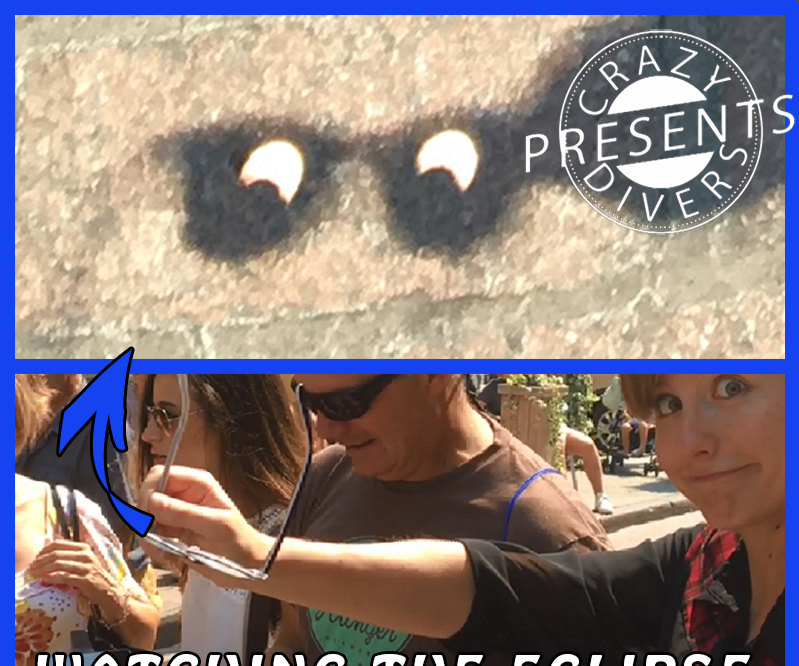 Watching the Eclipse Throught Reading Glasses (and Not Burning My Eyes)