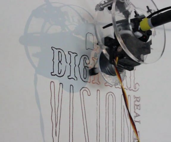 Large Scale Polargraph Drawing Machine W/ Retractable Pen Head