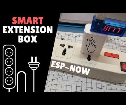 Smart Extension Box With ESP-NOW Protocol