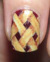 Shut Yer Pie-Hole! Nail Art Tutorial