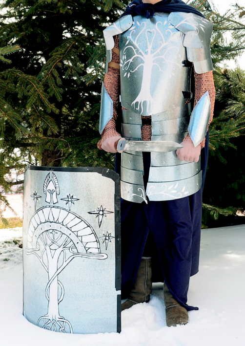 How to Make Build a Gondorian Suit of Armour From Authentic Materials (well, Almost)