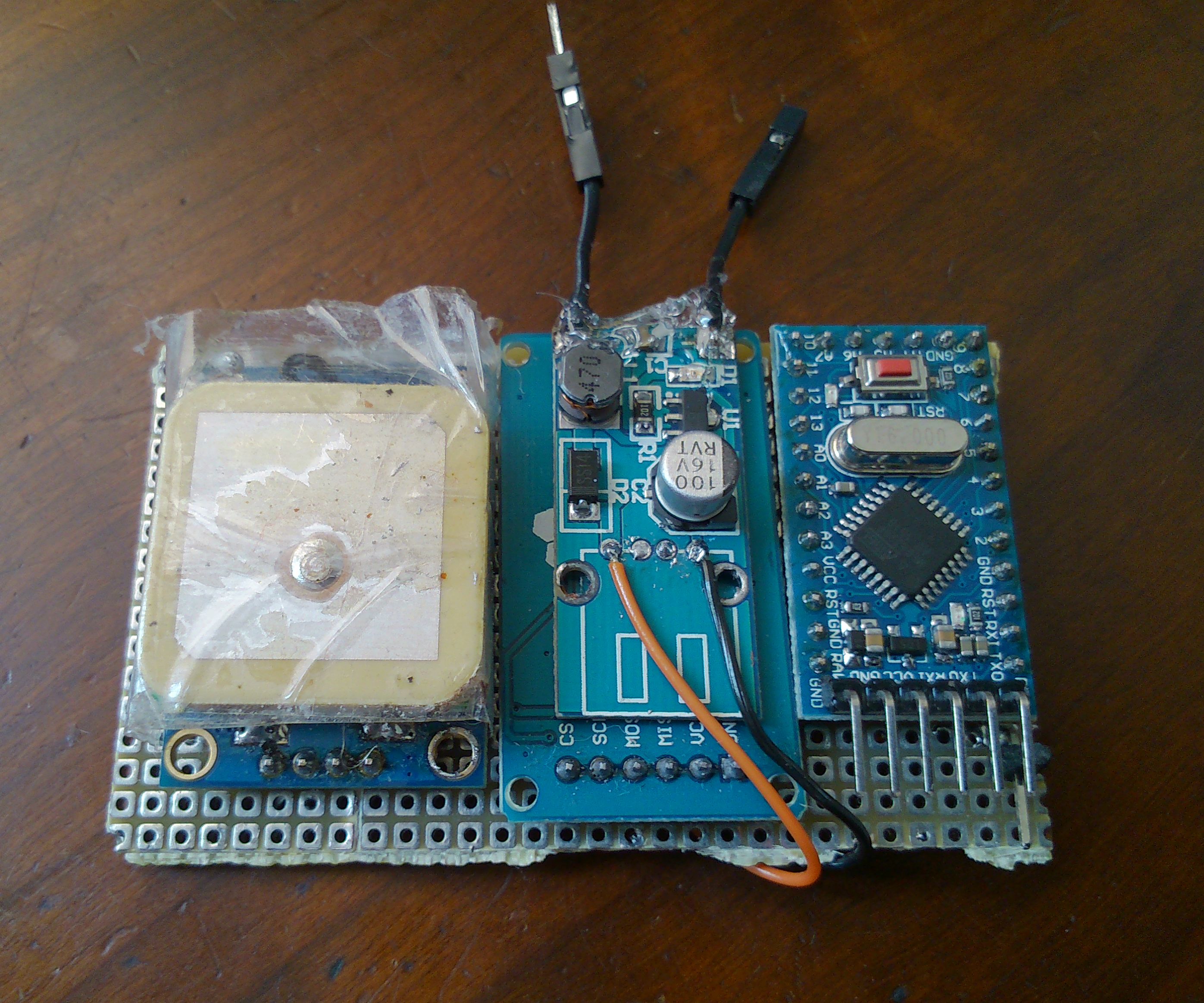 GPS Data Logger for Road Runners