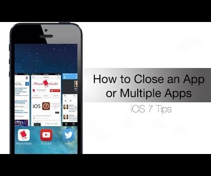 How To Close Apps